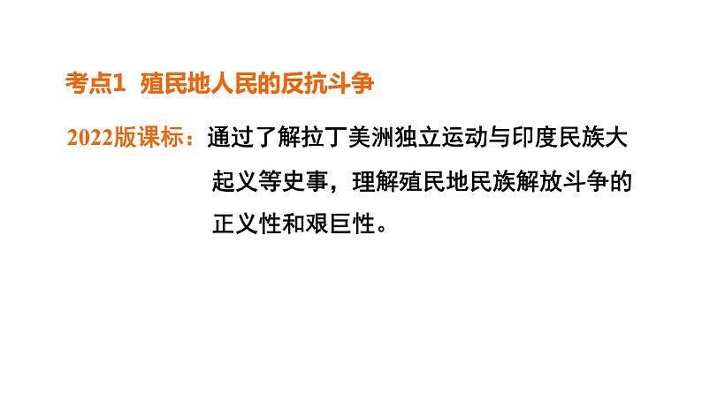 部编版历史中考一轮复习--教材知识梳理25. 殖民地人民的反抗与,资本主义制度的扩展（复习课件）第8页