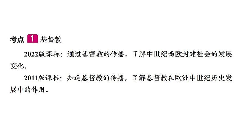 2023年广东省中考历史一轮复习教材梳理世界古代史第三单元封建时代的欧洲课件第6页