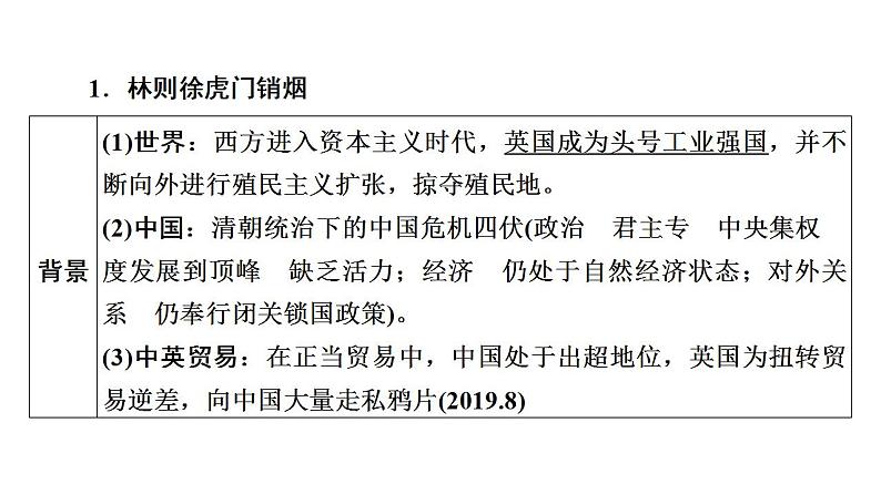 2023年广东省中考历史一轮复习教材梳理中国近代史第一单元 中国开始沦为半殖民地半封建社会 课件07