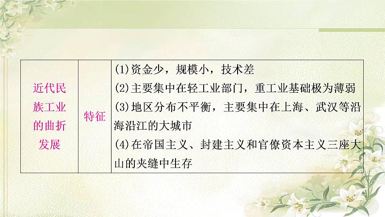 中考历史复习中国近代史第八单元近代经济、社会生活与教育文化事业的发展教学课件第5页