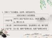 中考历史复习中国现代史第四单元民族团结与祖国统一作业课件