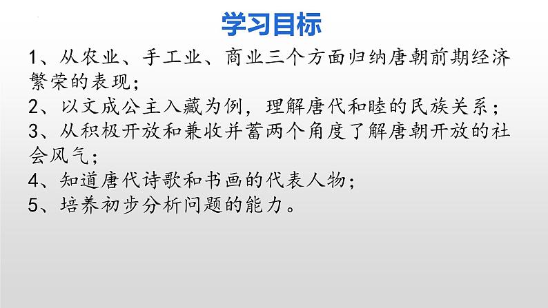 第一单元第三节盛唐气象 课件  部编版历史七年级下册第3页