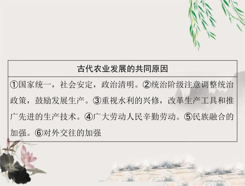 2023年初中历史学业考试指导2中国古代经济制度课件05