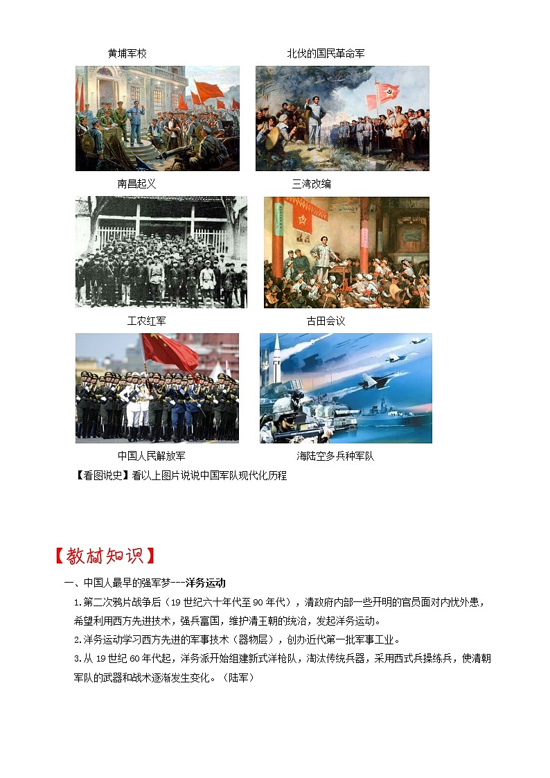 热点11  中国第三艘航母下水——中国强军之路-2023年中考历史【热点·重点·难点】专练（全国通用）02