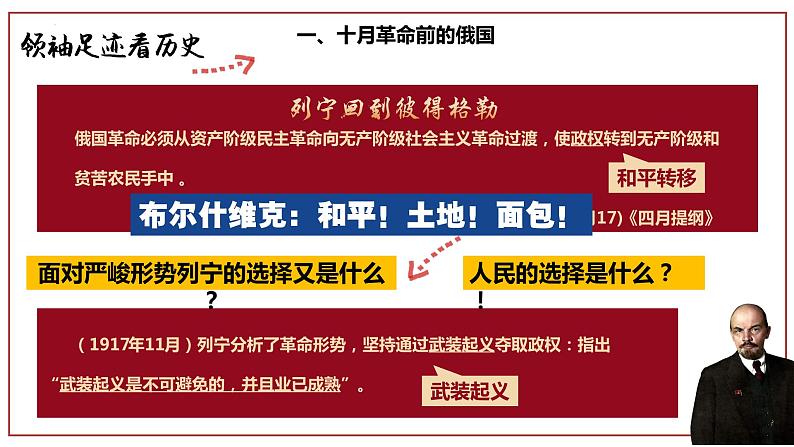 第三单元第九课列宁与十月革命 课件 部编版九年级历史下册第6页