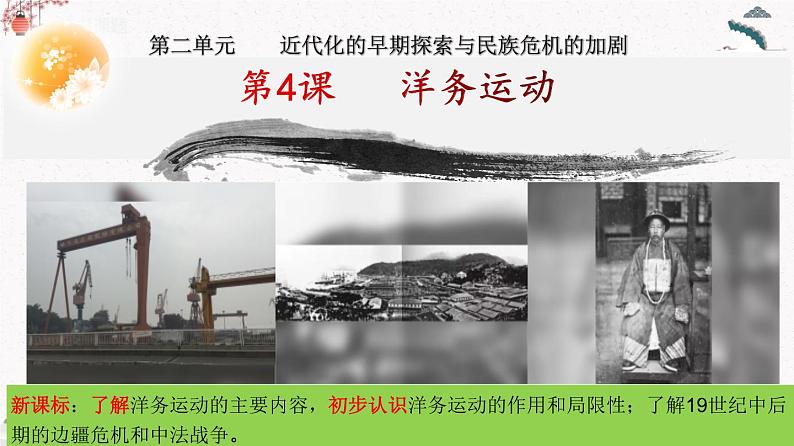 人教部编版八年级历史上册第4课 洋务运动 课件（含视频）+教案+素材+背记要点清单+同步分层作业含解析卷04