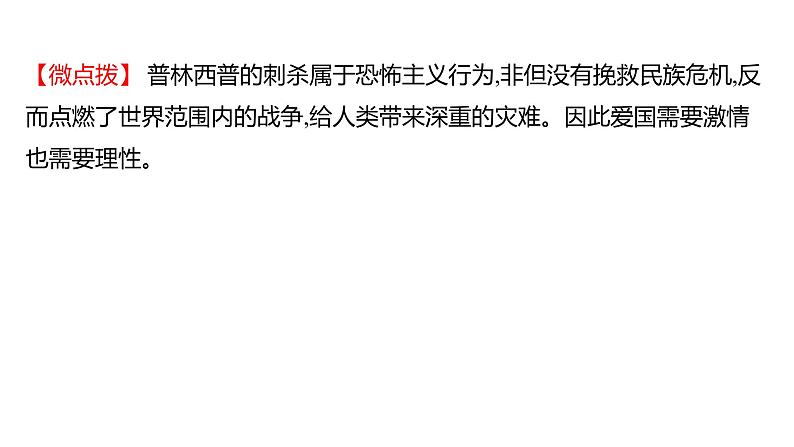 2023年山东省淄博市中考历史（部编版五四学制）一轮复习  第二十六单元　第一次世界大战和战后初期的世界 课件第4页