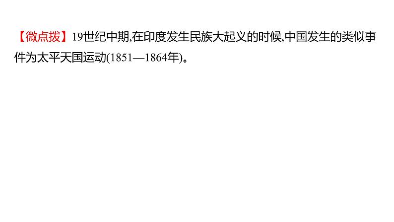 2023 福建中考一轮基础复习 初中历史 九年级下册　第一单元　殖民地人民的反抗与资本主义制度的扩展 课件第7页