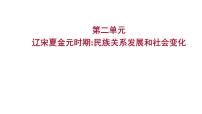 2023 福建中考一轮基础复习 初中历史 七年级下册　第二单元　辽宋夏金元时期：民族关系发展和社会变化 课件