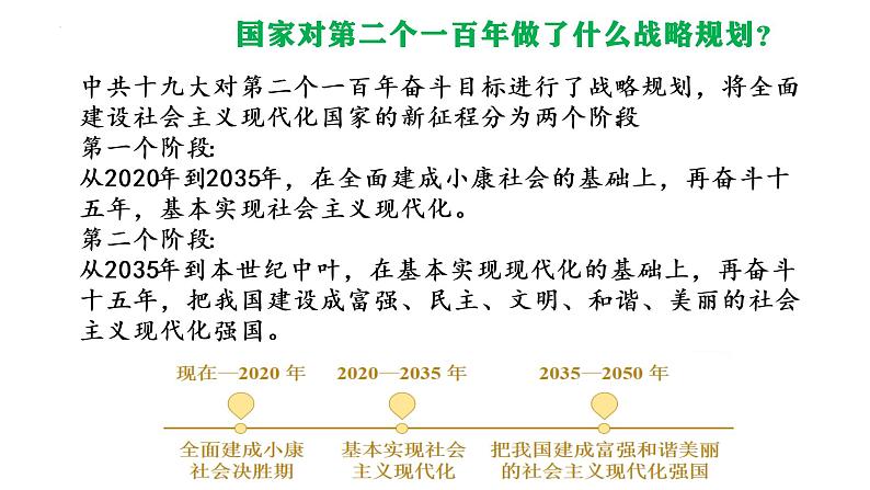 第三单元第十一课 为实现中国梦而努力奋斗 课件 部编版八年级历史下册 (2)第8页