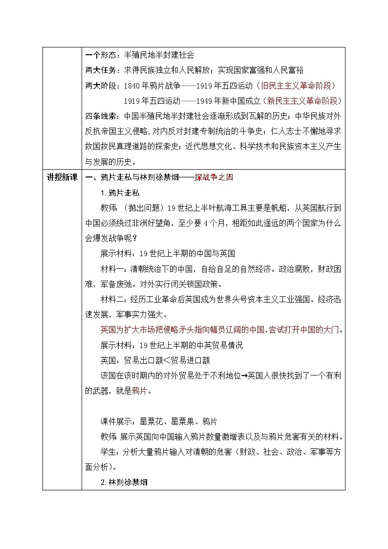 1.1《鸦片战争》课件+教案02