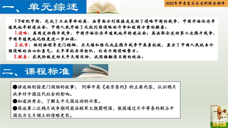 第08单元 中国开始沦为半殖民地半封建社会-【胜券在握】2023年中考历史总复习精品课件（部编版）02