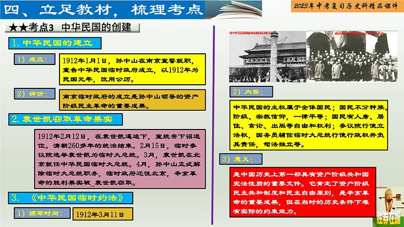 第10单元 资产阶级民主革命与中华民国的建立-【胜券在握】2023年中考历史总复习精品课件（部编版）第6页