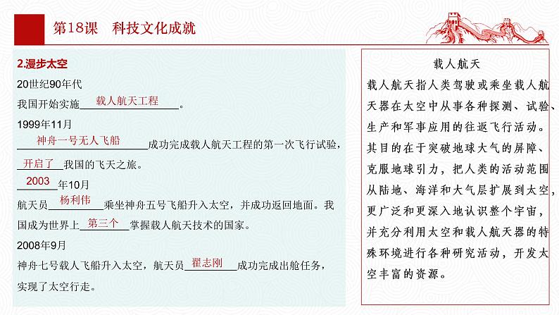 第六单元  科技文化与社会生活【知识梳理】——2022-2023学年部编版历史八年级下册单元综合复习第7页