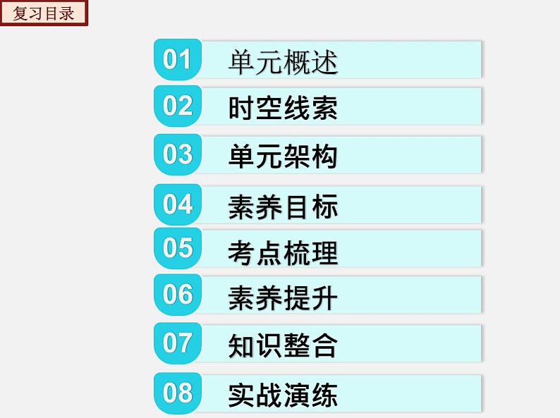 2022-2023年部编版历史八年级下册专项复习精讲精练：考点复习01  中华人民共和国的成立和巩固04