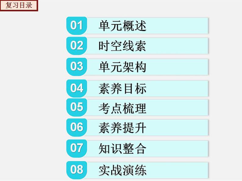 2022-2023年部编版历史八年级下册专项复习精讲精练：考点复习03  中国特色社会主义道路02