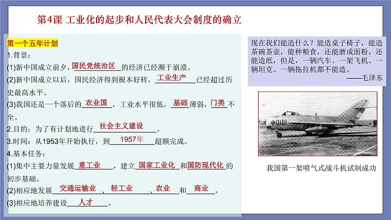 第二单元  社会主义制度的建立与社会主义建设的探索【知识梳理】——2022-2023学年部编版历史八年级下册单元综合复习课件PPT05