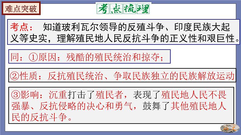 第一单元  殖民地人民的反抗与资本主义制度的扩展【知识梳理】——2022-2023学年部编版历史九年级下册单元综合复习课件PPT08