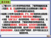 第四单元  经济大危机和第二次世界大战【知识梳理】——2022-2023学年部编版历史九年级下册单元综合复习课件PPT