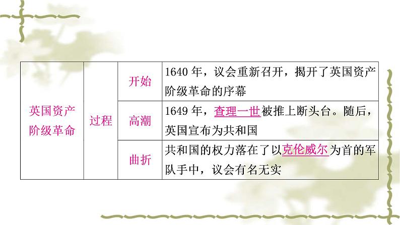 中考历史复习世界近代史第二单元资本主义制度的初步确立教学课件05