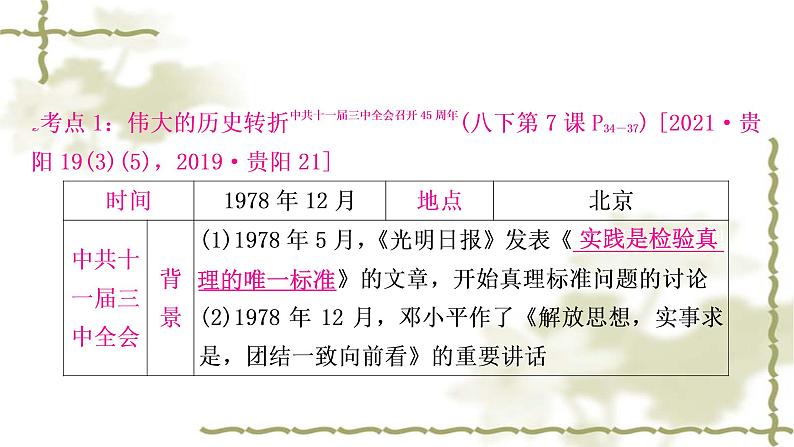 中考历史复习中国现代史第三单元中国特色社会主义道路教学课件04