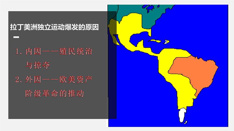 最新中考历史二轮专题复习课件  专题07 世界人民的反殖民斗争 （部编版 ）第7页