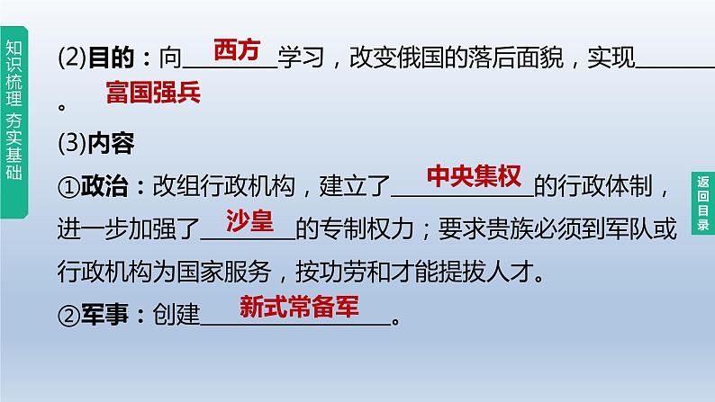 中考历史总复习一轮复习课件：主题27　殖民地人民的反抗与资本主义制度的扩展(含答案)第8页