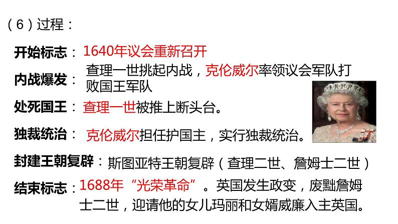 中考历史一轮复习精品课件专题30资本主义制度的初步确立第5页