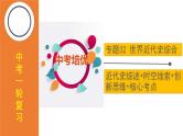 中考历史一轮复习精品课件专题32世界近代史综合近代史综述+时空线索+思维导图+易错提醒