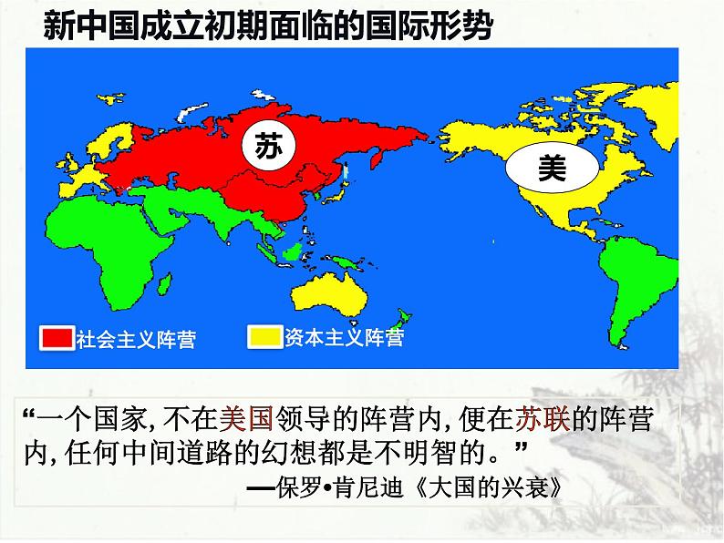 部编版八年级历史下册--第16课 独立自主的和平外交（课件1）第7页