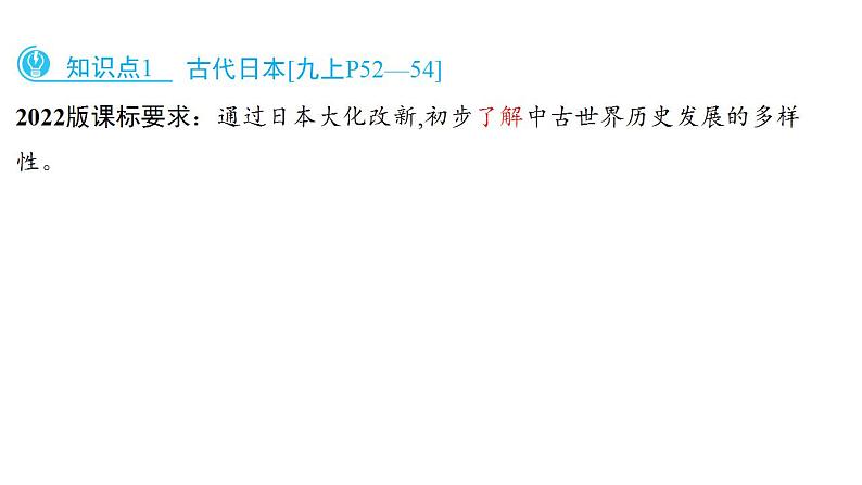 2023年安徽省中考历史一轮知识点梳理世界古代史第四单元　封建时代的亚洲国家 课件08