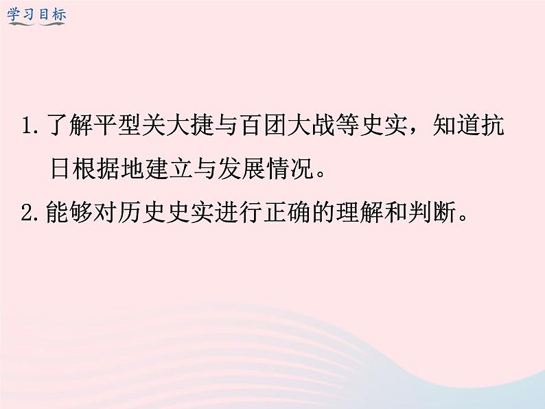 2022八年级历史上册第六单元中华民族的抗日战争第21课敌后战场的抗战教学课件新人教部编版03