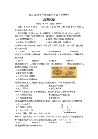 广西壮族自治区钦州市灵山县那隆中学2022-2023学年部编版八年级下学期期中历史试题（含答案）