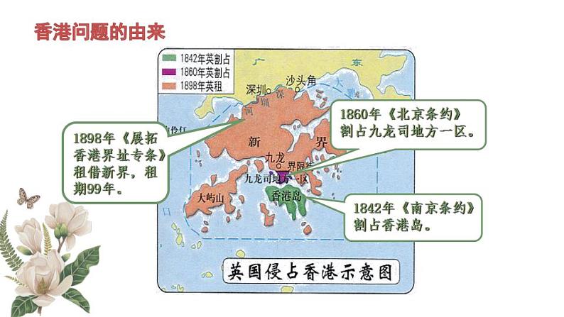 部编版八年级历史下册--第13课 香港和澳门回归祖国（课件）第4页