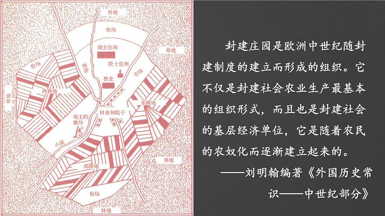 人教版历史九年级上册 第8课 西欧庄园 同步课件+同步教案05