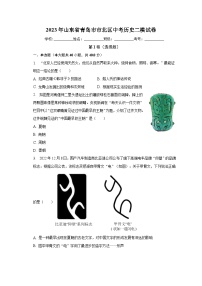 2023年山东省青岛市市北区中考历史二模试卷（含解析）