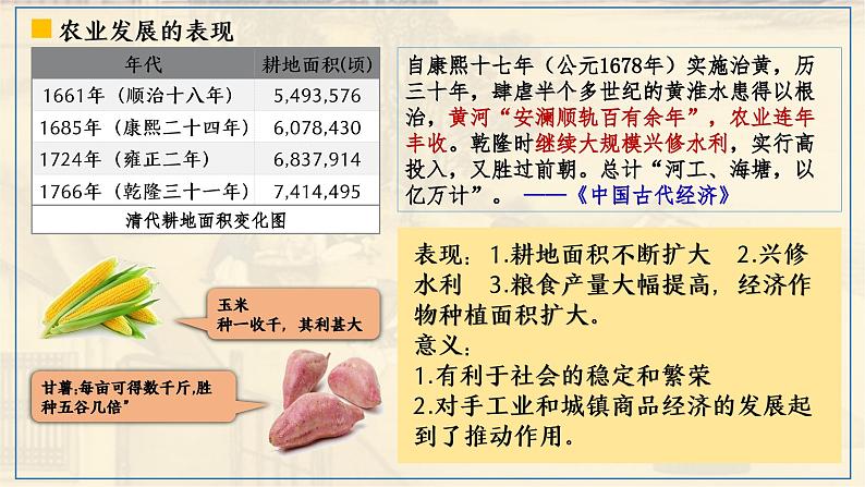 第19课 清朝前期社会经济的发展【课件】04