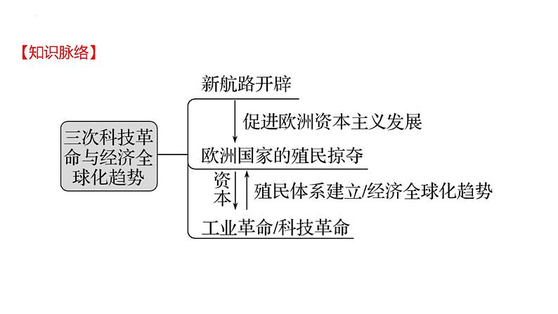 2023年山东省中考历史二轮复习课件专题十二 三次科技革命与经济全球化趋势02