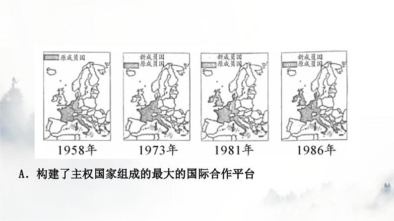 中考历史复习题型专题研究特殊选择题教学课件第4页