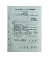 山东省临沂市兰陵县2022-2023学年八年级下学期7月期末历史试题