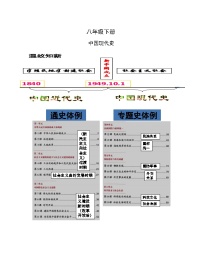 八年级下册-中考历史一轮复习记诵笔记