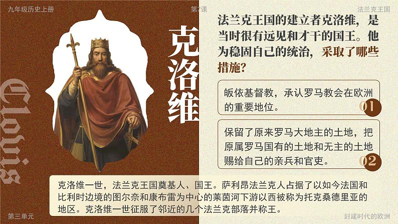 第7课 基督教的兴起和法兰克王国（2） 课件07
