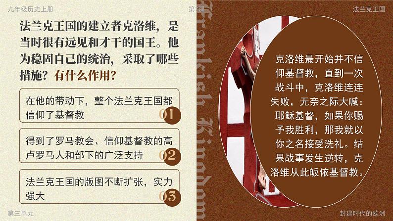 第7课 基督教的兴起和法兰克王国（2） 课件08