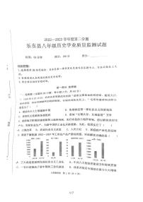 海南省乐东黎族自治县2022-2023学年部编版八年级下学期期末检测历史试题