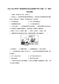 2022-2023学年广东省深圳市宝安区海湾中学八年级（下）期中历史试卷（含解析）