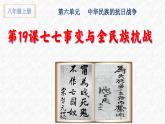 第19課 七七事變與全民族抗戰(zhàn)【課件】
