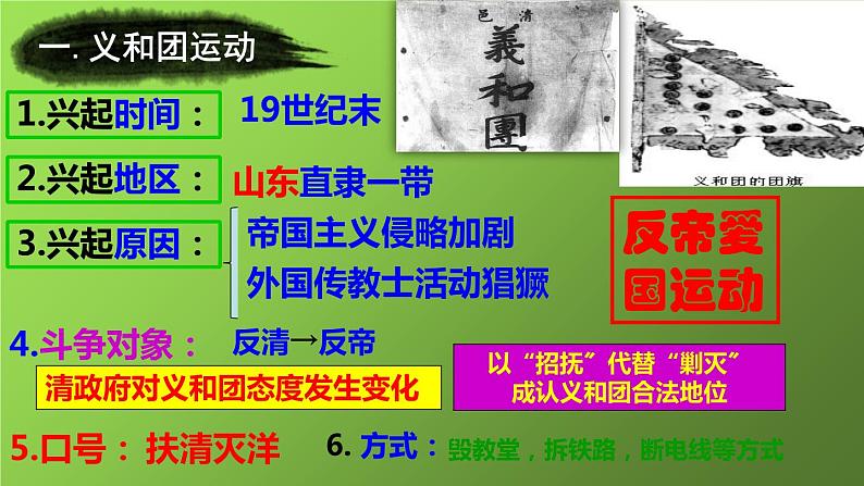 《八国联军侵华与辛丑条约的签订》同课异构教学课件第5页