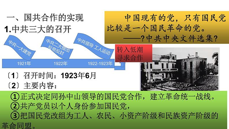 《国共合作与北伐战争》优课一等奖教学课件03