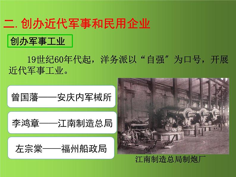 《洋务运动》优课一等奖教学课件第7页