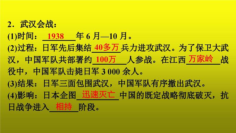 《正面战场的抗战》公开课教学一等奖课件第8页